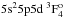 \hbox{${\rm 5s^25p5d~^3F^o_4}$}