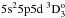 \hbox{${\rm 5s^25p5d~^3D^o_3}$}