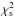 \hbox{$\chi_{\rm s}^{2}$}