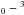 \hbox{$_0 -{}^{3}$}