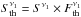 \hbox{$S_{\rm th}^{\nu_1}=S^{\nu_1} \times F_{\rm th}^{\nu_1}$}
