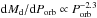 \hbox{$\mathrm{d} M_\mathrm{d} / \mathrm{d} P_\mathrm{orb} \propto P_\mathrm{orb}^{-2.3}$}
