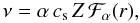 \begin{equation} \nu=\alpha \, c_{\rm s} \, Z \, {\cal F}_{\alpha}(r), \label{kinematic} \end{equation}