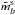 \hbox{$\tilde m^{\rm s}_b$}