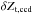 \hbox{$\delta \zp_{\rm t,ccd}$}
