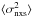 \hbox{$\langle \sigma^2_{\rm nxs} \rangle$}