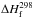 \hbox{$\Delta H_{\rm f}^{298}$}