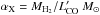 \hbox{$\alpha_{\rm X} = M_{{\rm H}_2}/L^{\prime}_{\rm CO}~M_{\odot}$}