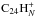 \hbox{${\rm C}_{24}{\rm H}_{N}^{+}$}