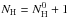\hbox{$N_{\rm H}=N_{\rm H}^0+1$}