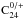\hbox{${\rm C}_{24}^{0/+}$}