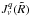 \hbox{$J^q_\nu(\tilde{R})$}