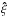\hbox{$\vec{\hat\xi}$}