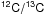 \hbox{$\mathsf{^{12}C/^{13}C}$}