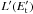 \hbox{$L^{\prime}(E_{\rm t}^{\prime})$}