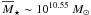 \hbox{$\overline{M}_{\star} \sim 10^{10.55}\ M_{\odot}$}