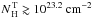 \hbox{$N_{\rm\,H}^{\rm\,T}\gtrsim 10^{23.2}~\rm cm^{-2}$}