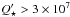 \hbox{$Q_\star'>3\times 10^7$}