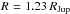 \hbox{$ R_\pp = 1.23 \, R_{\rm Jup} $}