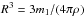 \hbox{$R_\pp^3 = 3 m_\p / (4 \pi \rho_\pp)$}