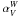 \hbox{$\alpha_{V}^{W}$}