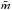 \hbox{$\bar m$}