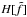 \hbox{$H[\tilde f]$}