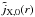 \hbox{$\tilde j_{{\rm X},0}(r)$}