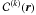 \hbox{$\cC^{(k)}(\r)$}