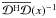 \hbox{$\overline{\mathcal{D}^{\rm H}\mathcal{D}}(x)^{-1}$}
