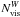 \hbox{$N^W_{\rm vis}$}