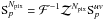 \hbox{$\mathrm{S}_p^{N_{\rm pix}}=\mathcal{F}^{-1}\mathcal{Z}^{N_{\rm pix}}\mathrm{S}^{uv}_p$}