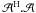 \hbox{$\mathcal{A}^{\rm H}.\mathcal{A}$}