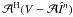 \hbox{$\mathcal{A}^{\rm H}(V-\mathcal{A}\hat{I}^n)$}