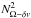 \hbox{$N^2_{{\Omega}-\delta v}$}