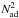 \hbox{$N^2_{\mathrm{ad}}$}