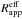 \hbox{$R_{\rm app}^{\rm eff}$}