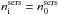 \hbox{$n_{\rm i}^{\rm sers}=n_{0}^{\rm sers}$}