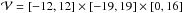 \hbox{$\vol=[-12,12] \times [-19, 19] \times [0, 16]$}