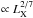 \hbox{$\propto L_{\rm X}^{2/7}$}