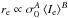 \hbox{$r_{\rm e} \propto \sigma _0^A \left\langle {I_{\rm e}} \right\rangle ^B$}