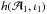 \hbox{$h(\mathcal{A}_1,\iota_1)$}