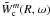 \hbox{$\tilde{W}_{\rm c}^m(R,\omega)$}