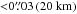 \hbox{${<}0\farcs 03\,(20~\mbox{km})$}