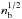 \hbox{$n_{\rm b}^{1/2}$}