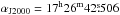 \hbox{$\delta_{\rm J2000}=-36\degr09'18\farcs319$}