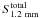\hbox{$S^{\rm total}_{\rm1.2~mm}$}