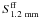 \hbox{$S^\mathrm{ff}_{\rm 1.2~mm}$}