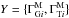 \hbox{$Y=\{\Gamma_{\mathrm{G}i}^{\rm M}, \Gamma_{\mathrm{T}i}^{\rm M}\}$}