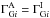 \hbox{$\Gamma_{\mathrm{G}i}^{\rm A}=\Gamma_{\mathrm{G}i}^{\rm I}$}